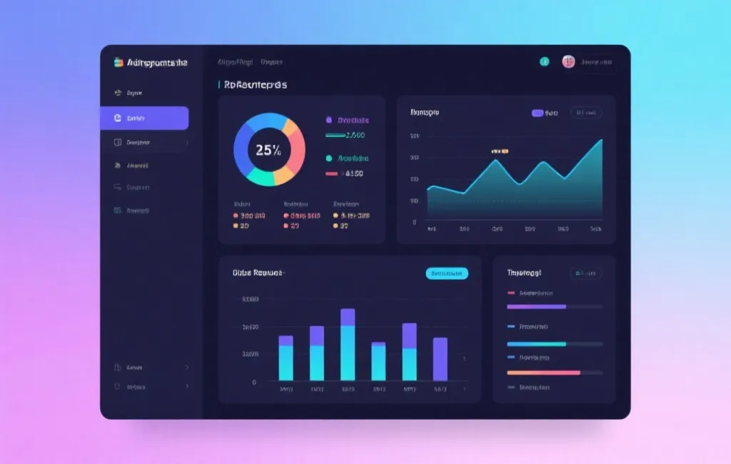 开奖数据可视化报表示意