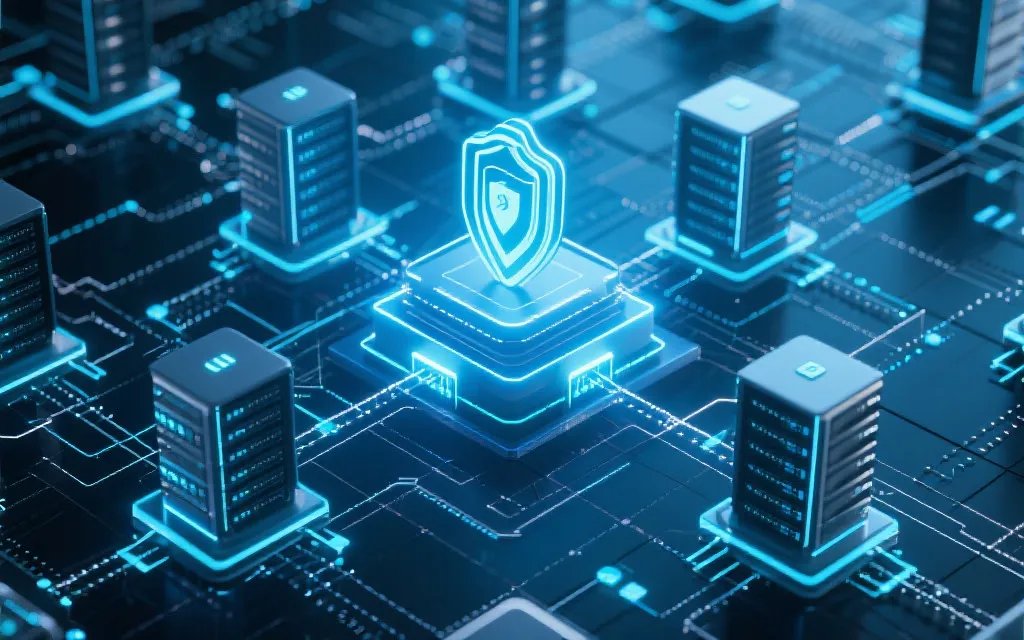 分布式安全数据架构示意图